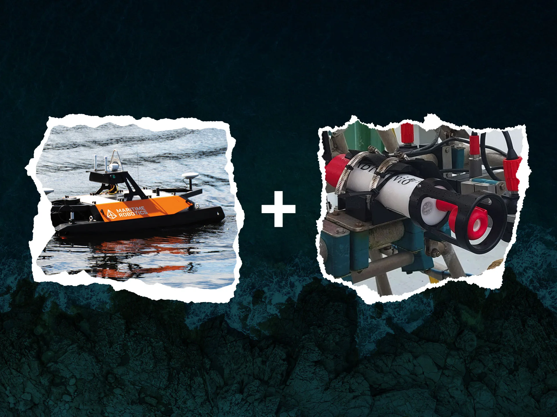 Maritime Robotics Otter and RBR Brevio